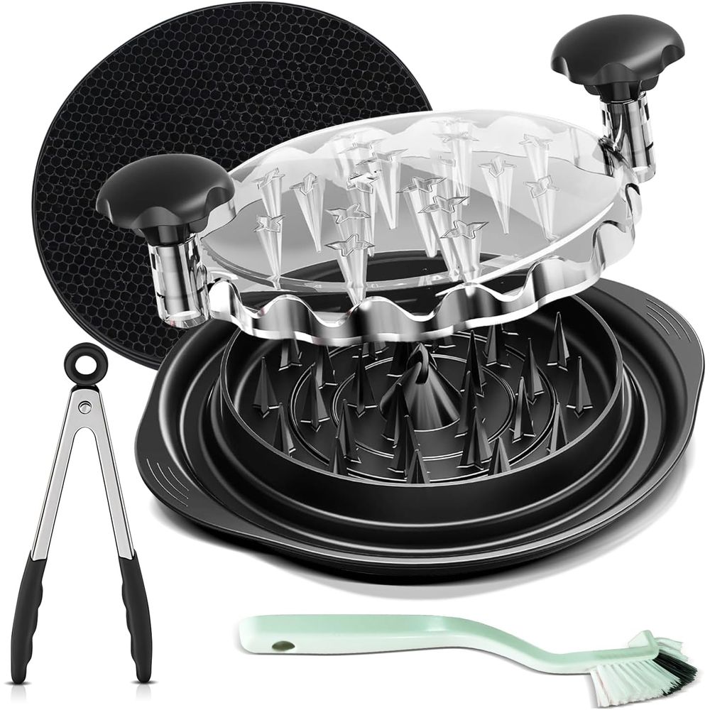Meal Prep Pork - 3-in-1 Meat Shredder Claws Kit with