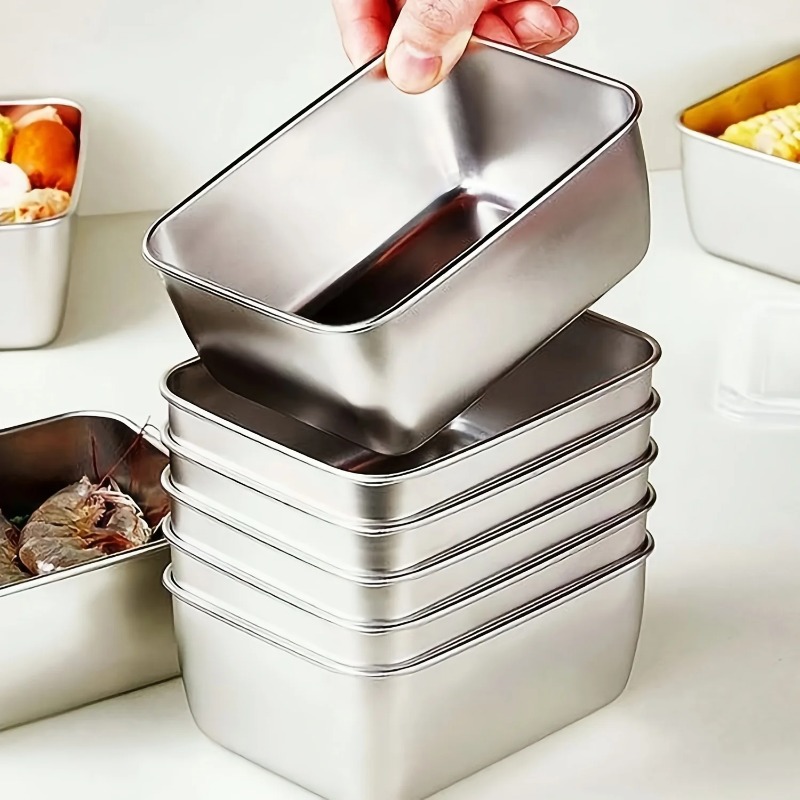 Meal Prep Gym - Stainless Steel Food Containers Set Leakproof