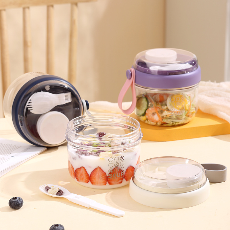 Salad Cup Reusable Leakproof O - Meal Prep Yogurt Cups บทวิจารณ์และราคา