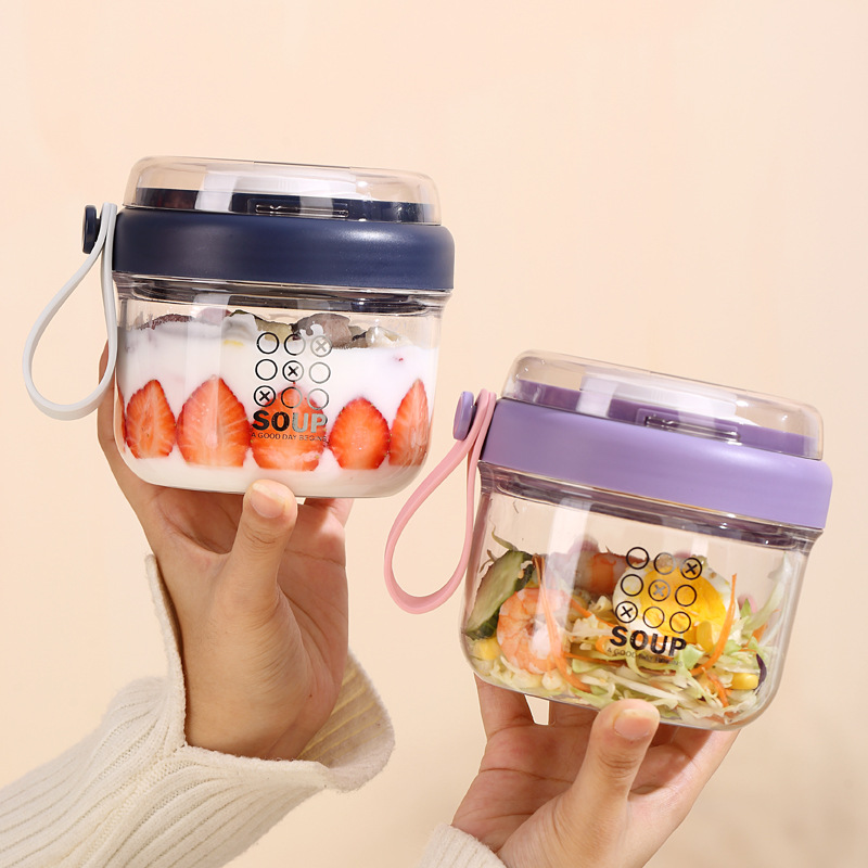 Salad Cup Reusable Leakproof O - Meal Prep Yogurt Cups บทวิจารณ์และราคา
