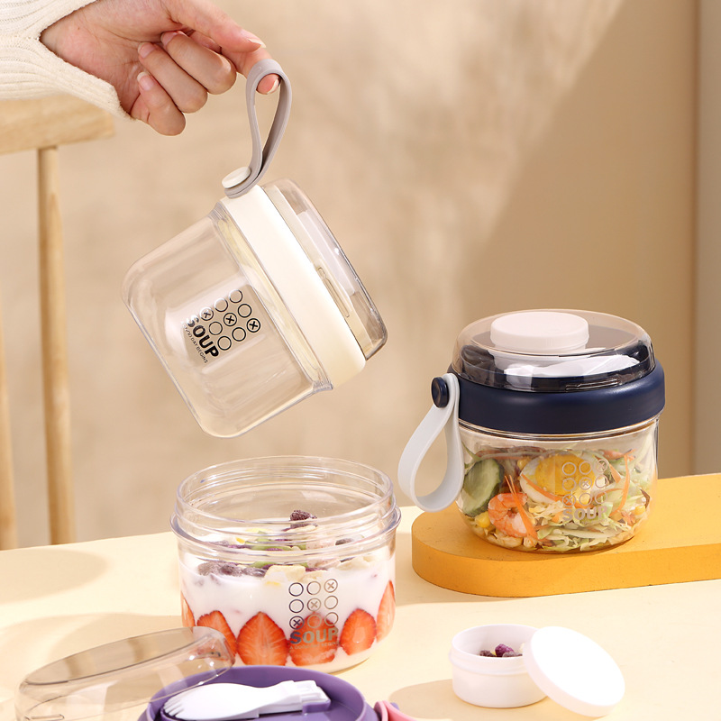 Salad Cup Reusable Leakproof O - Meal Prep Yogurt Cups บทวิจารณ์และราคา