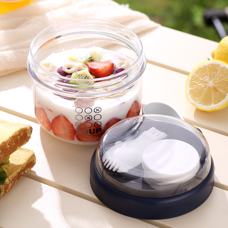 Salad Cup Reusable Leakproof O - Meal Prep Yogurt Cups บทวิจารณ์และราคา