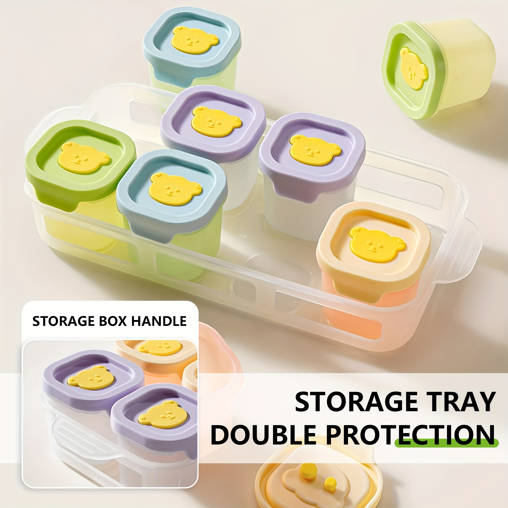 9pcs Silicone Food Storage Con - Meal Prep Oatmeal บทวิจารณ์และราคา