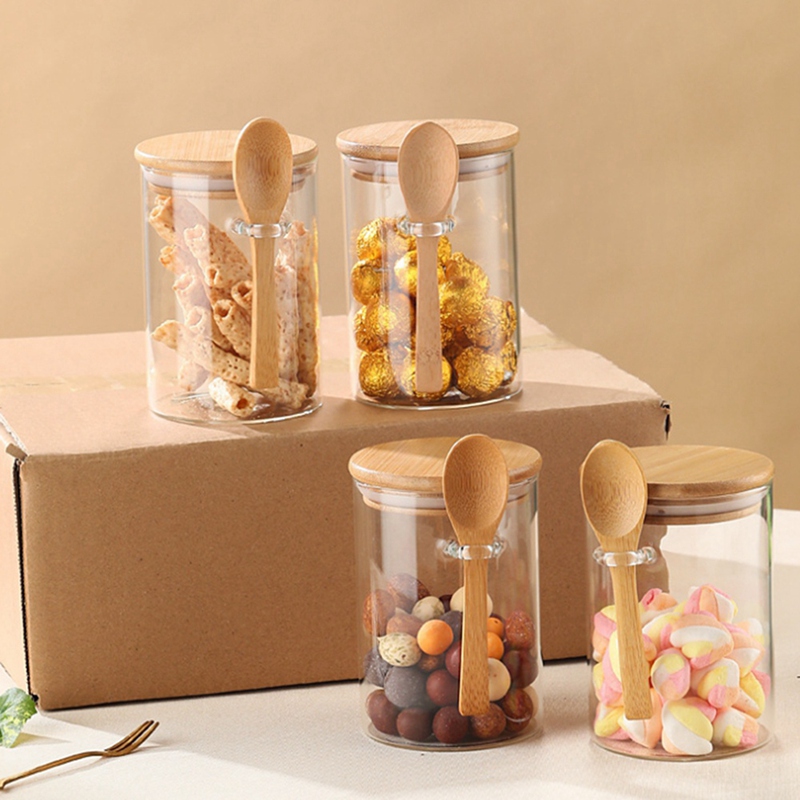 4 Pack Overnight Oats Glass Co - Overnight Oat Jar บทวิจารณ์และราคา