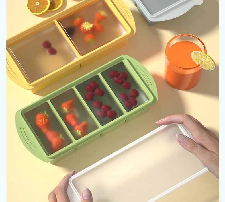 1000ML Silicone Freezer Tray w - Meal Prep Oatmeal บทวิจารณ์และราคา