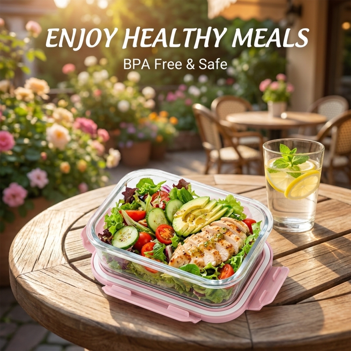 Extra Thick High Borosilicate  - Meal Prep No Microwave บทวิจารณ์และราคา
