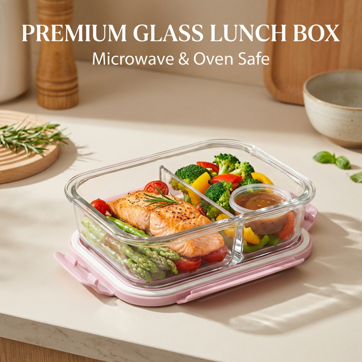 Extra Thick High Borosilicate  - Meal Prep No Microwave บทวิจารณ์และราคา