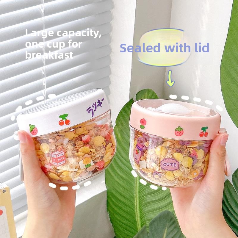 Overnight Oats Cup Portable Wi - Overnight Oat Jar บทวิจารณ์และราคา