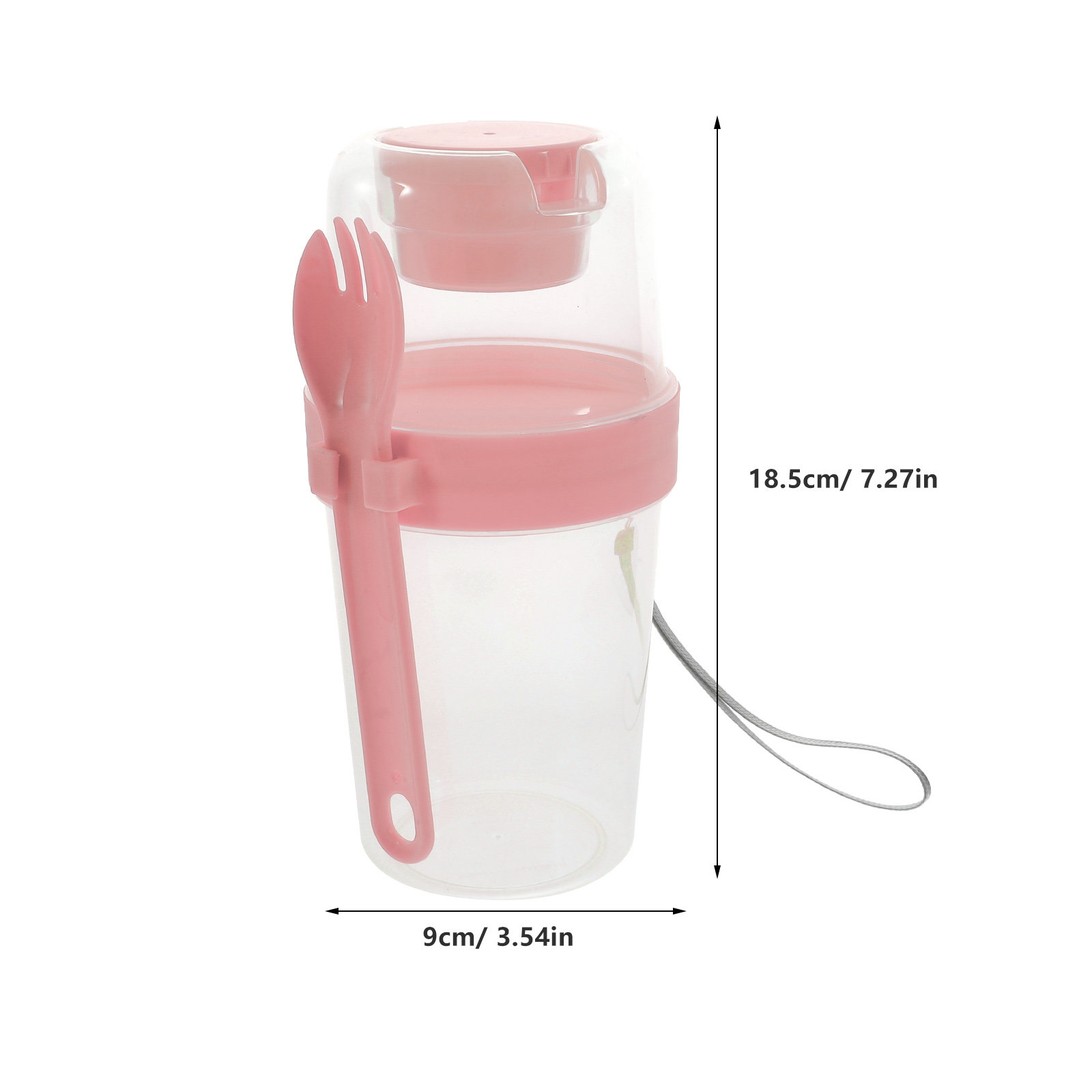 1Set Double-Layer Portable Sal - Overnight Oat Jar บทวิจารณ์และราคา