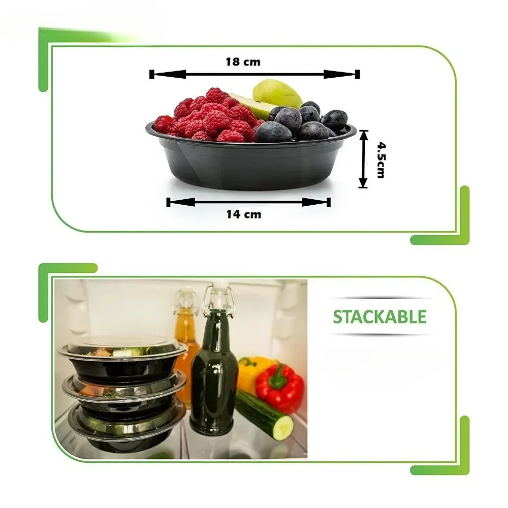 Meal Prep Containers Plastic F - Meal Prep Gym บทวิจารณ์และราคา
