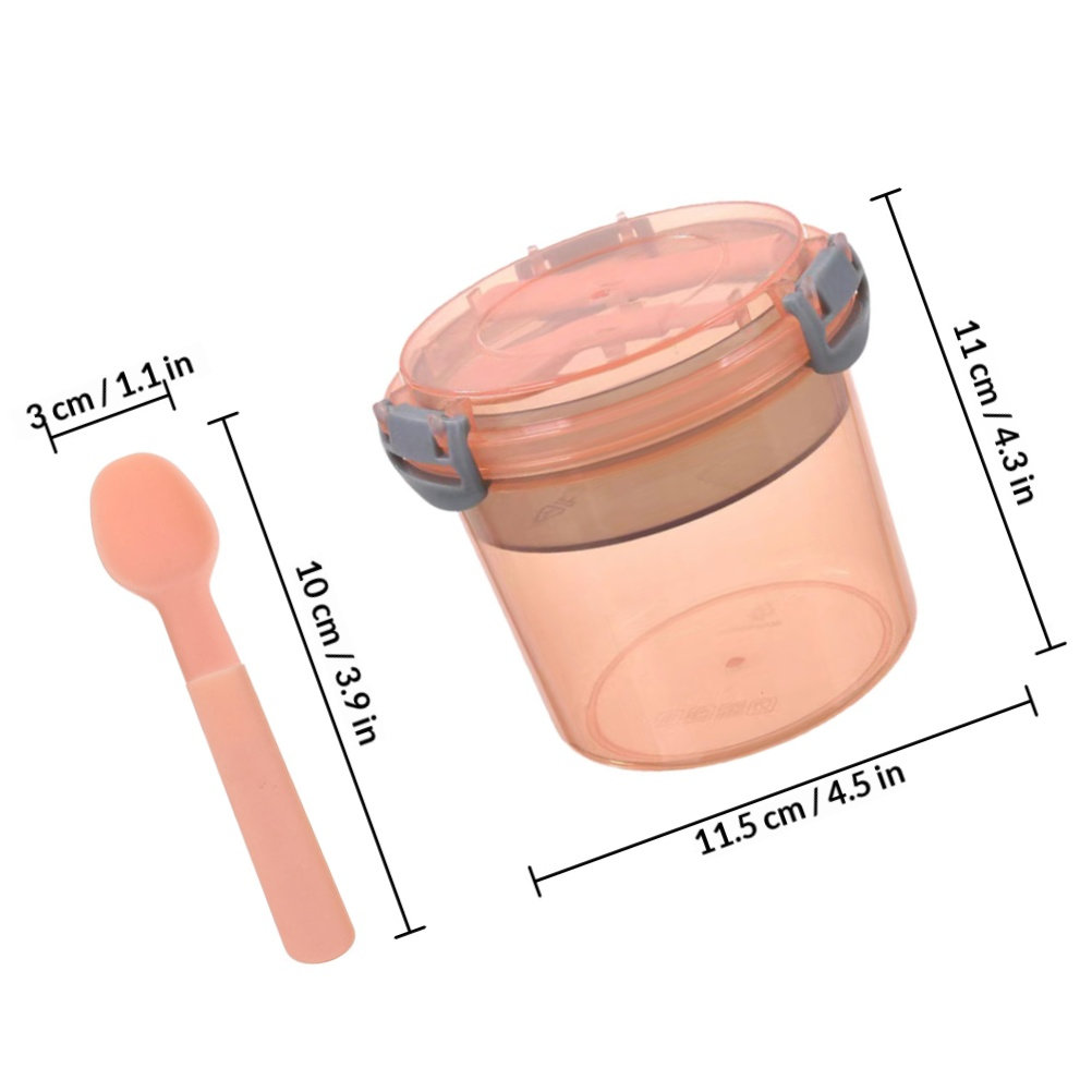 2Pcs Overnight Oats Jars with  - Meal Prep Gym บทวิจารณ์และราคา