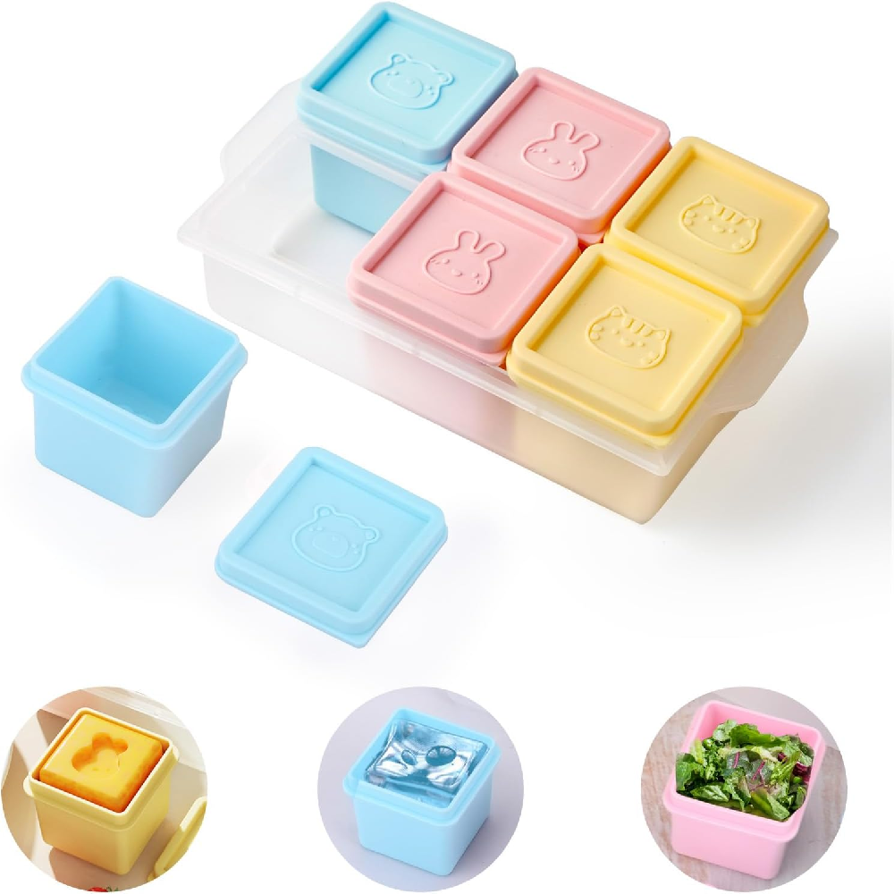 1 pack of 6 silicone food stor - Meal Prep Oatmeal บทวิจารณ์และราคา