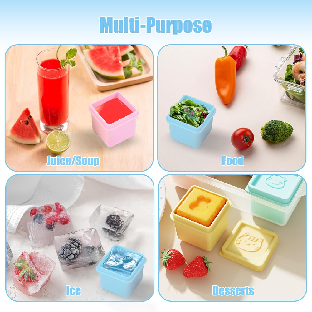 1 pack of 6 silicone food stor - Meal Prep Oatmeal บทวิจารณ์และราคา