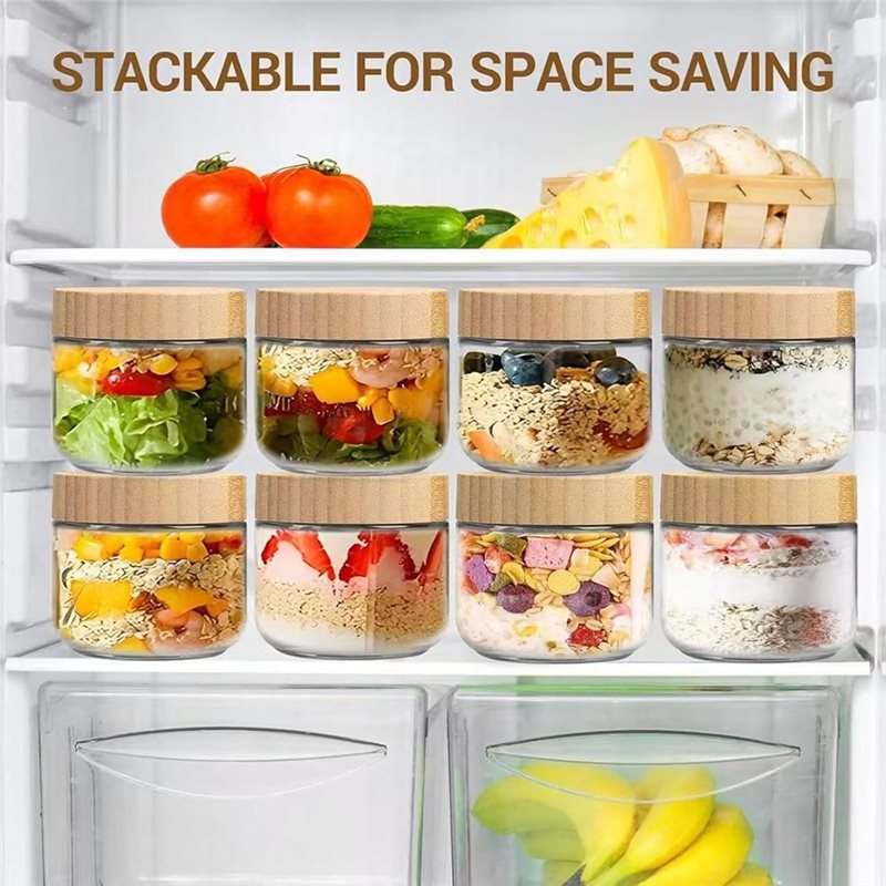 TFTP-Meal Prep Oat Jars Wide M - Meal Prep Oatmeal บทวิจารณ์และราคา