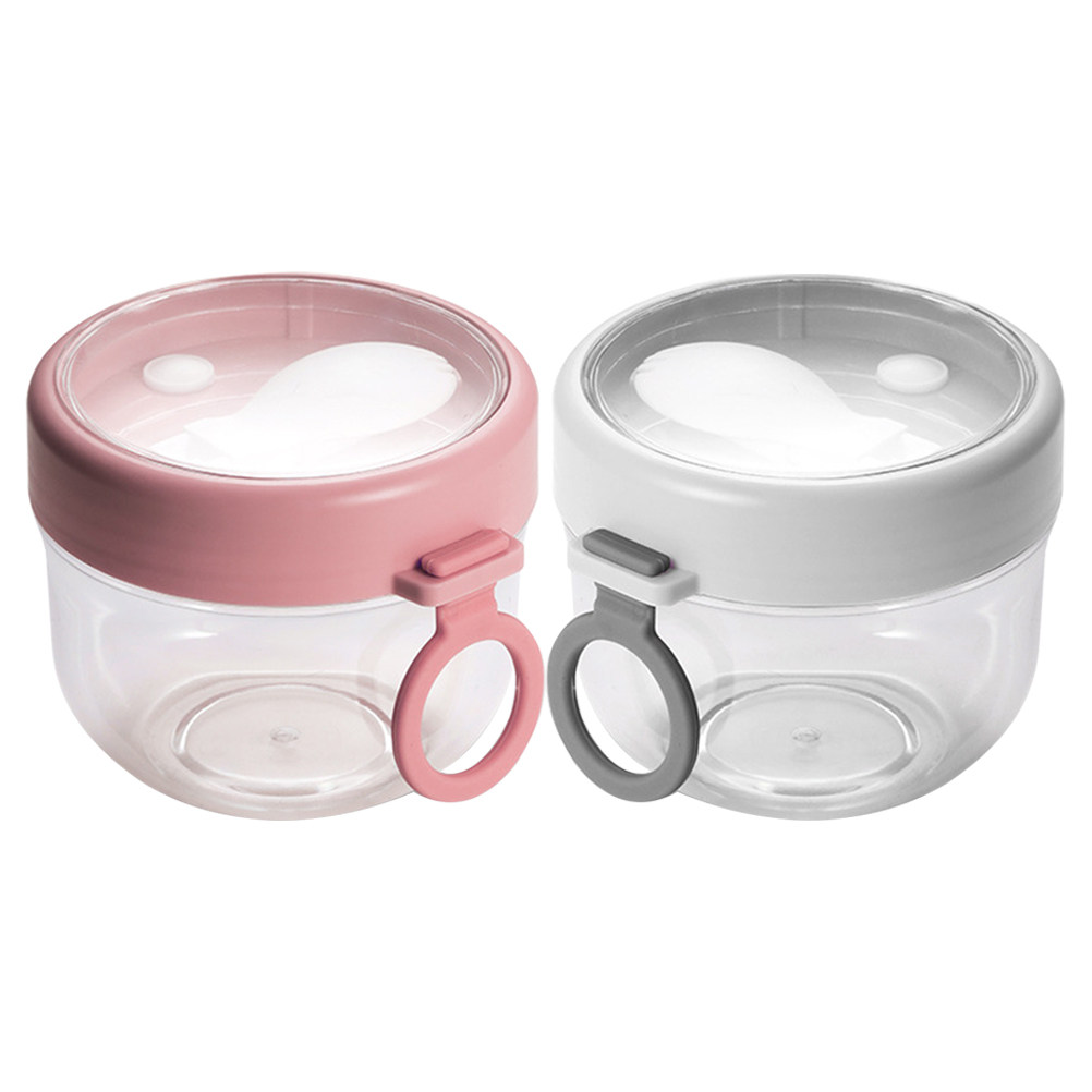 2Pcs Overnight Oats Containers - Meal Prep Yogurt Cups บทวิจารณ์และราคา