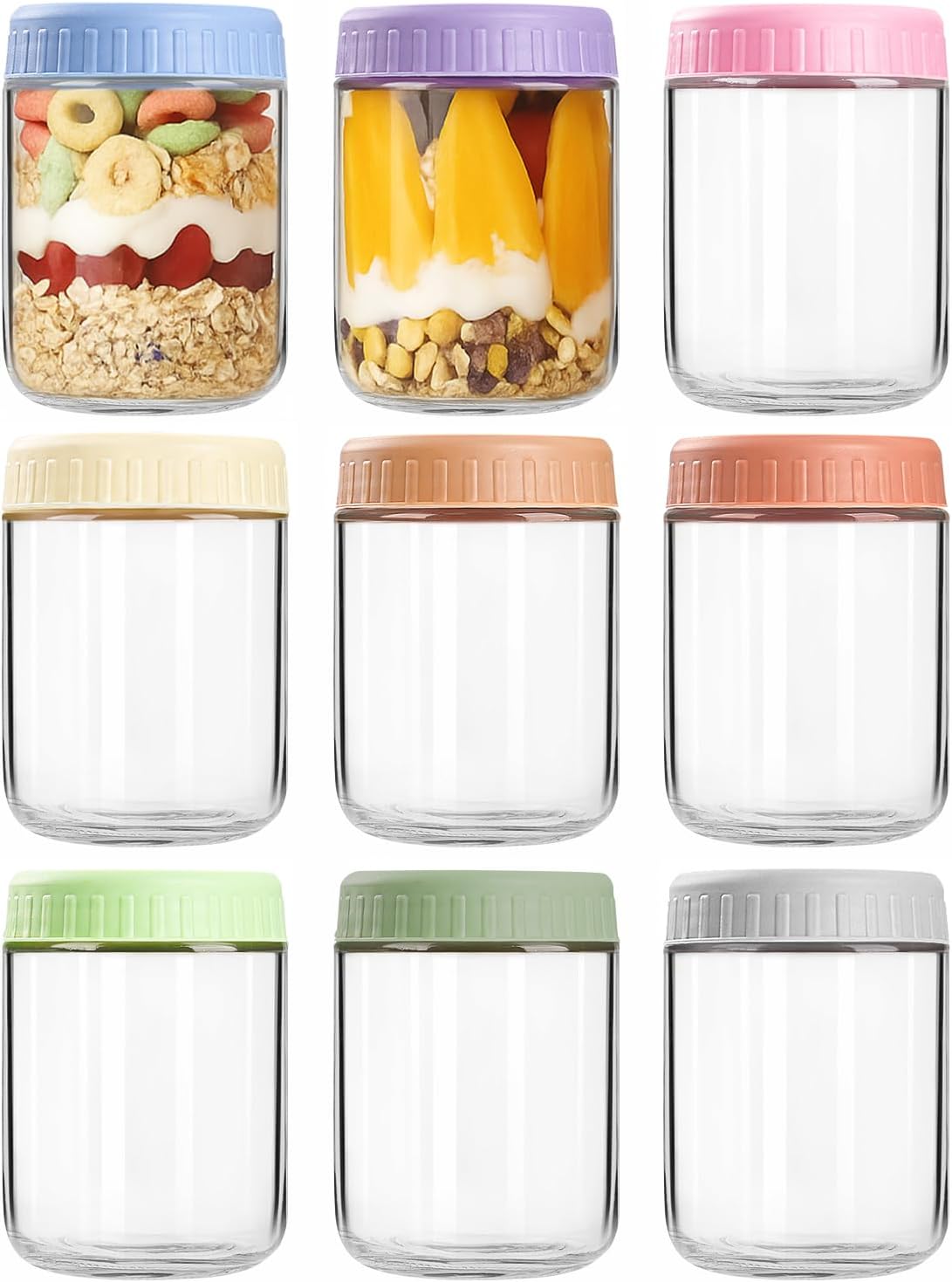 Overnight Oats Containers with - Overnight Oat Jar บทวิจารณ์และราคา