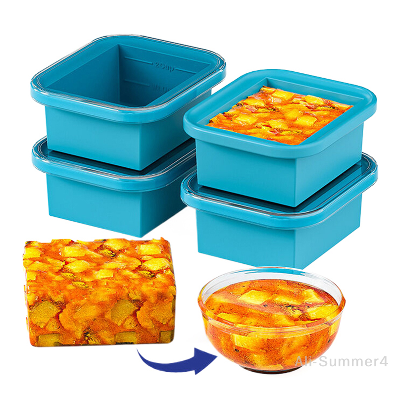Silicone Freezing Tray With Pl - Meal Prep Oatmeal บทวิจารณ์และราคา