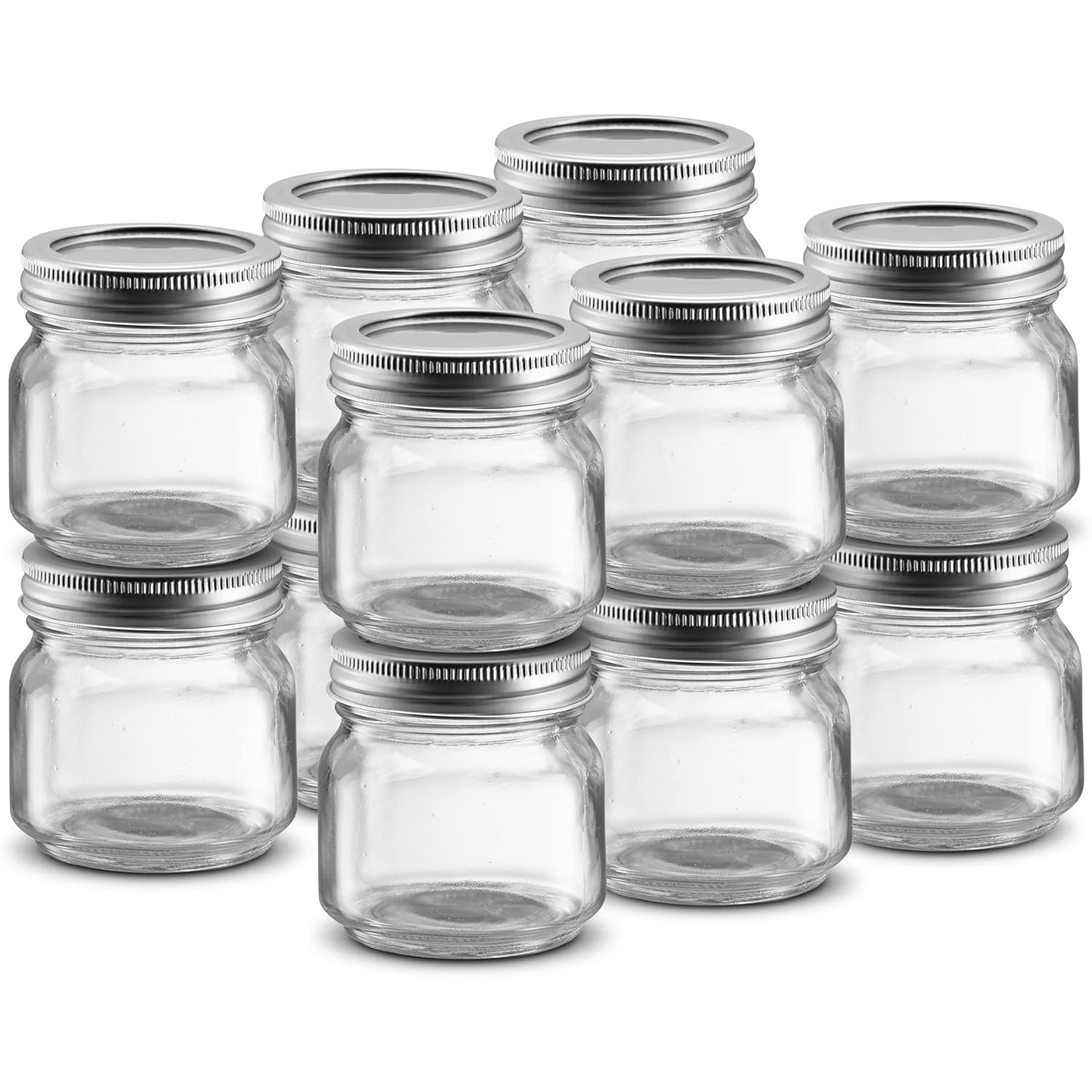 Mason Jars 8oz Regular Mouth G - Overnight Oat Jar บทวิจารณ์และราคา