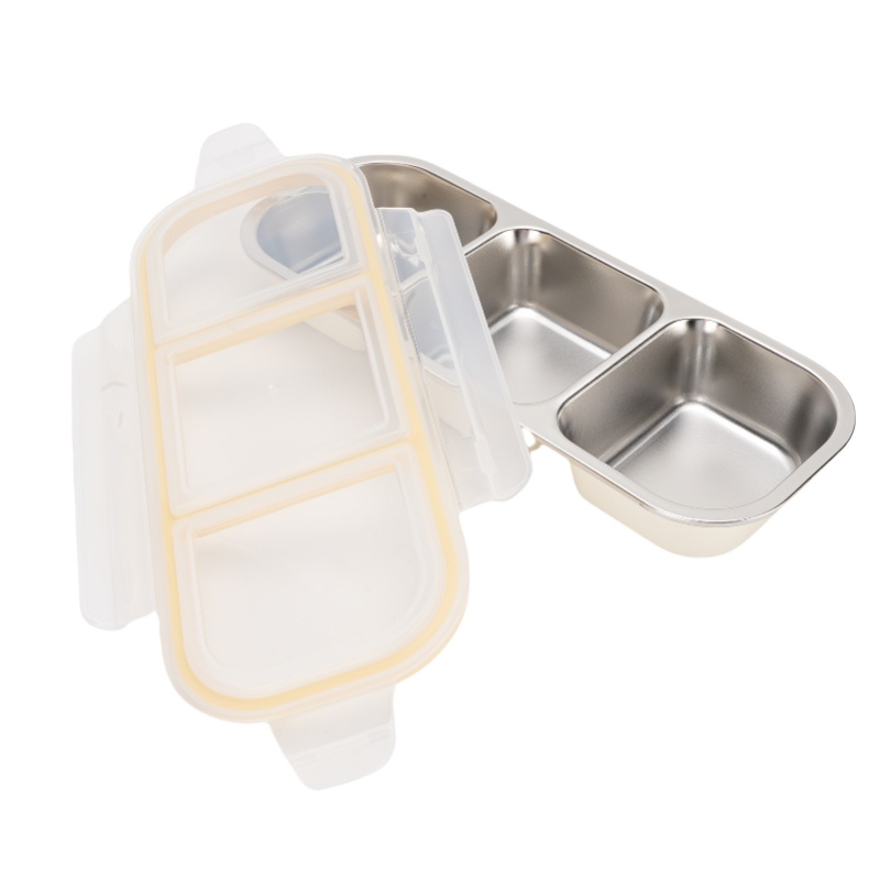 Stainless Steel Lunch Box For  - Meal Prep No Microwave บทวิจารณ์และราคา