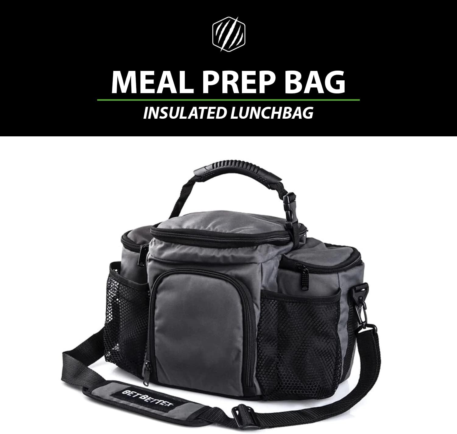 Insulated Meal Prep Lunch Box  - Meal Prep Gym บทวิจารณ์และราคา