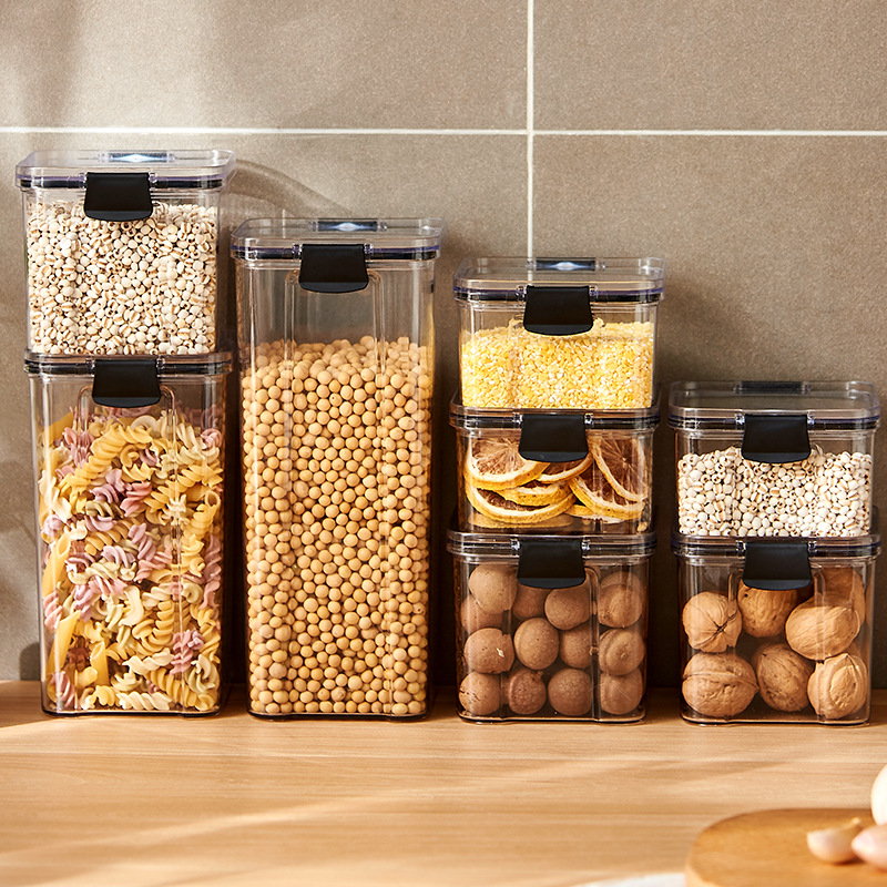 Sealed Jars Kitchen Grain Stor - Meal Prep Gym บทวิจารณ์และราคา
