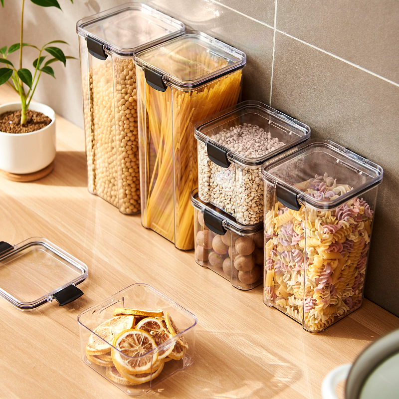 Sealed Jars Kitchen Grain Stor - Meal Prep Gym บทวิจารณ์และราคา