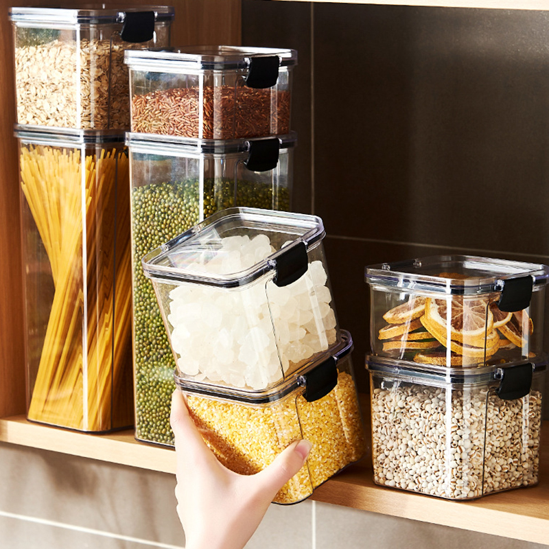 Sealed Jars Kitchen Grain Stor - Meal Prep Gym บทวิจารณ์และราคา