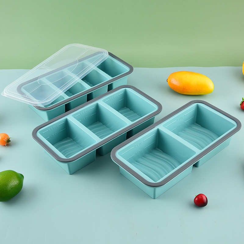 1pc Silicone Food Freezer Tray - Meal Prep Oatmeal บทวิจารณ์และราคา
