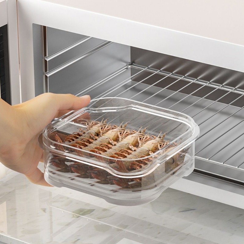1/8Pcs Plastic Refrigerator Me - Meal Prep Gym บทวิจารณ์และราคา