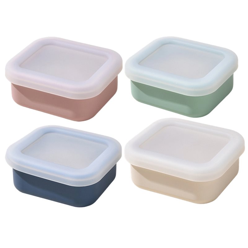 AB33-4-Pack Silicone Freezer M - Meal Prep Oatmeal บทวิจารณ์และราคา