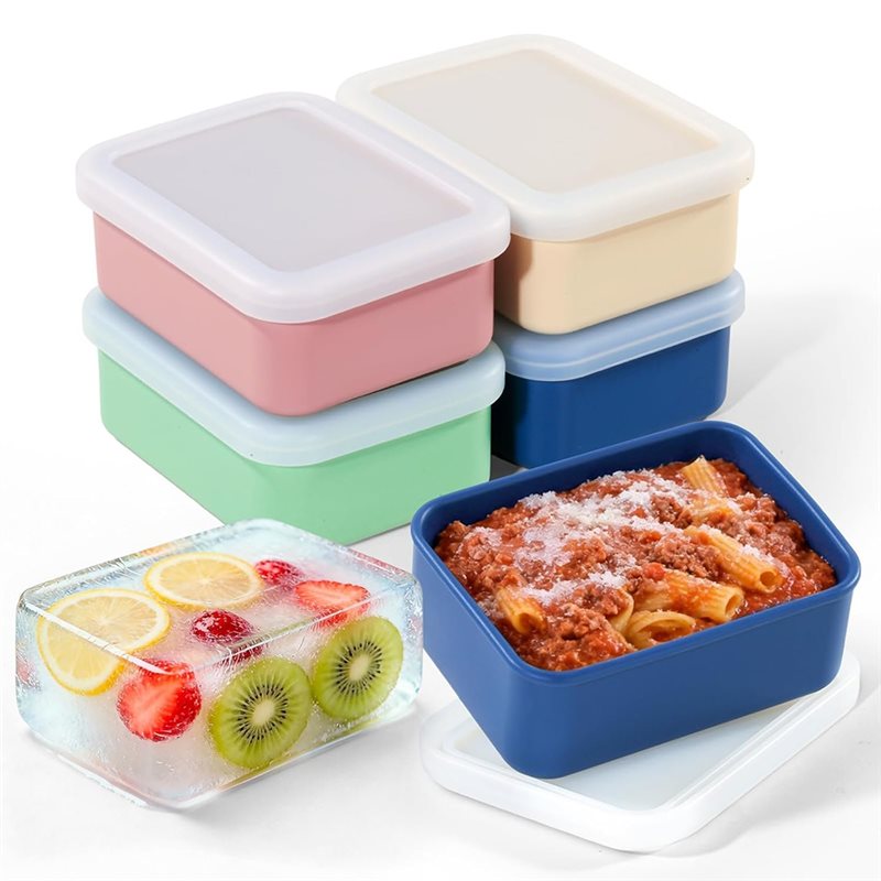 AB33-4-Pack Silicone Freezer M - Meal Prep Oatmeal บทวิจารณ์และราคา