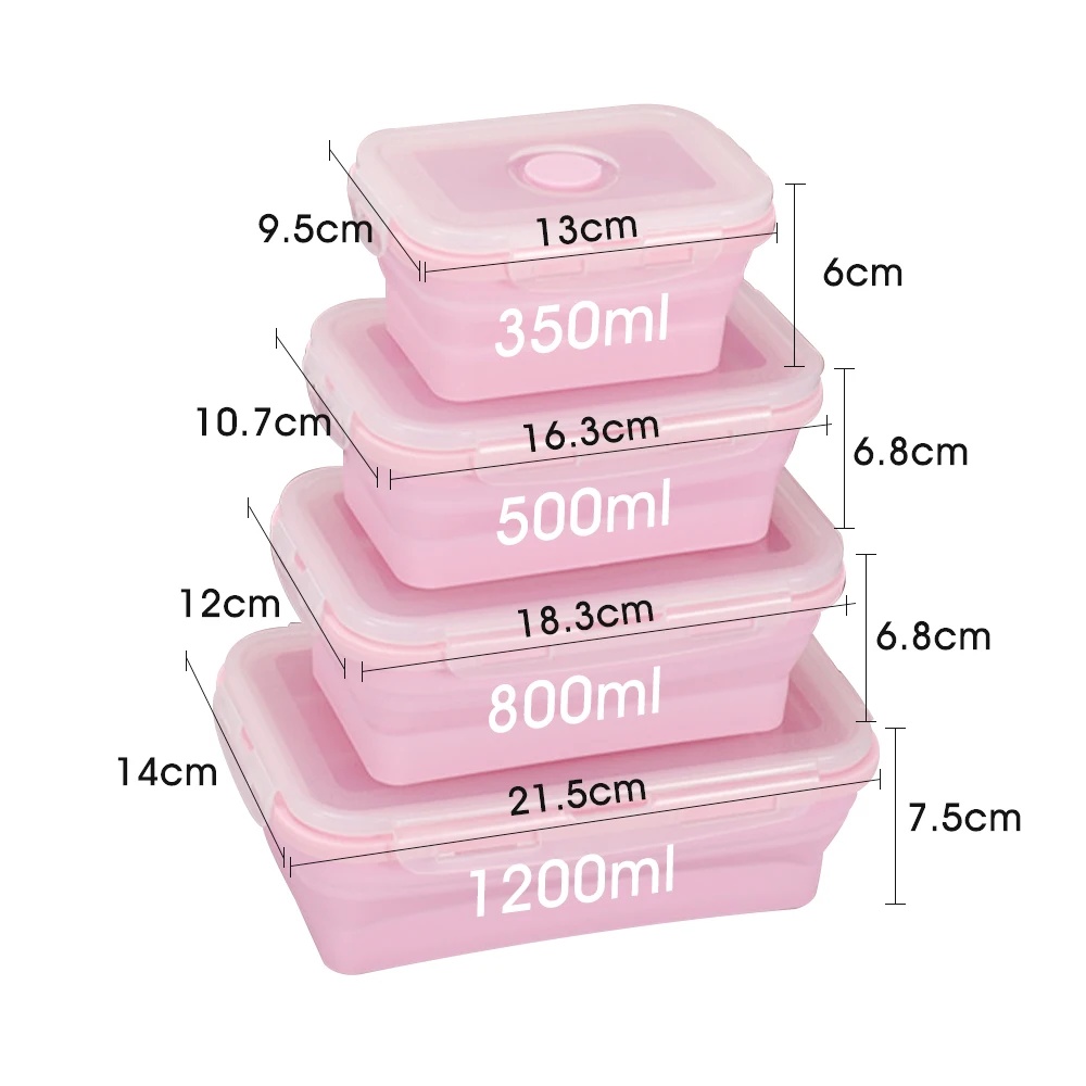Collapsible Food Storage Conta - Meal Prep Oatmeal บทวิจารณ์และราคา