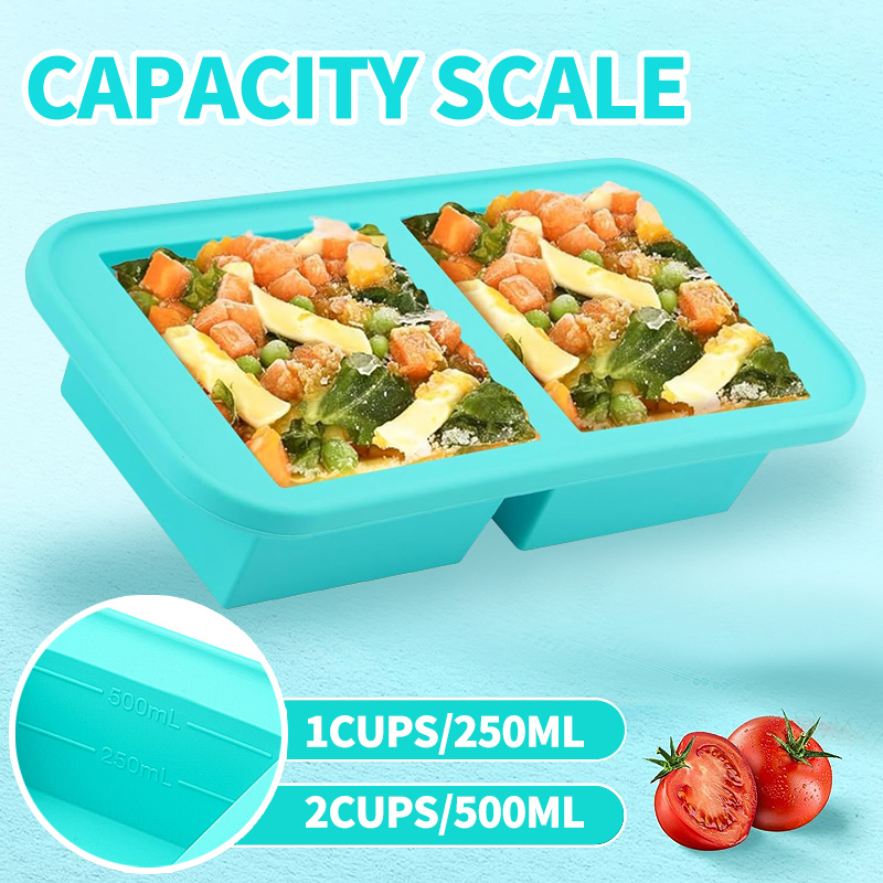 2 Silicone Freezer Molds with  - Meal Prep Oatmeal บทวิจารณ์และราคา