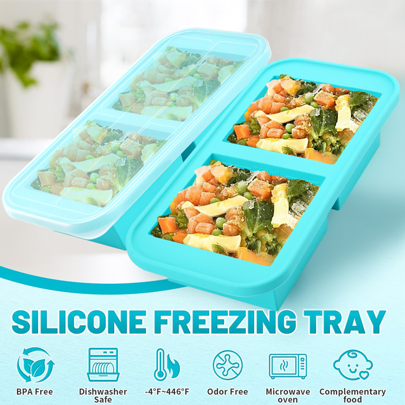 2 Silicone Freezer Molds with  - Meal Prep Oatmeal บทวิจารณ์และราคา