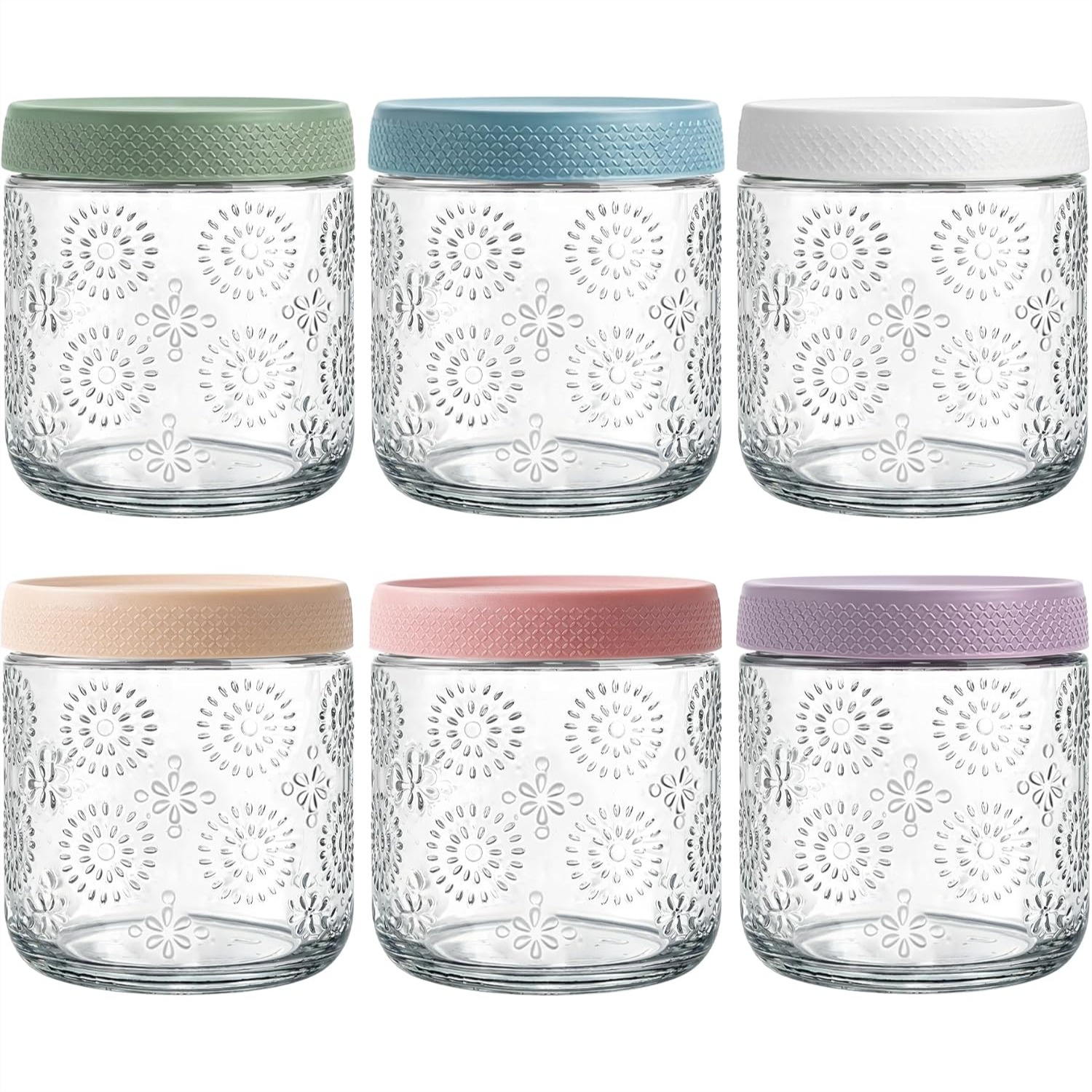 6 Pack 16 oz Overnight Oats Co - Overnight Oat Jar บทวิจารณ์และราคา