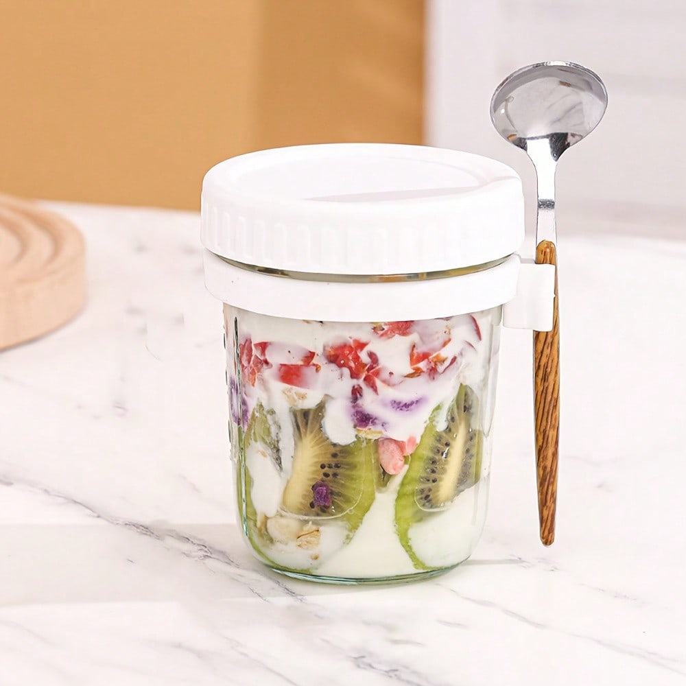 Glass Oat Cup, Overnight Oat J - Overnight Oat Jar บทวิจารณ์และราคา