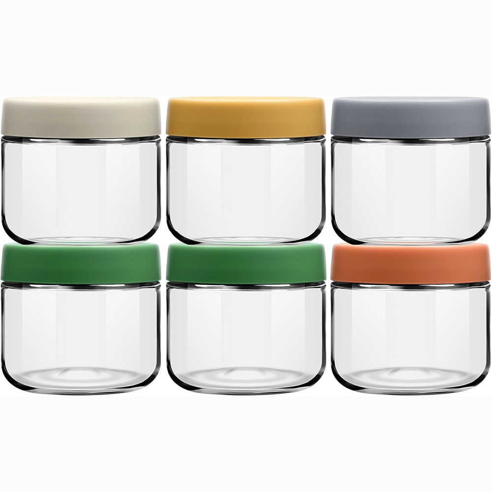 10oz Glass Overnight Oats Jars - Meal Prep Yogurt Cups บทวิจารณ์และราคา