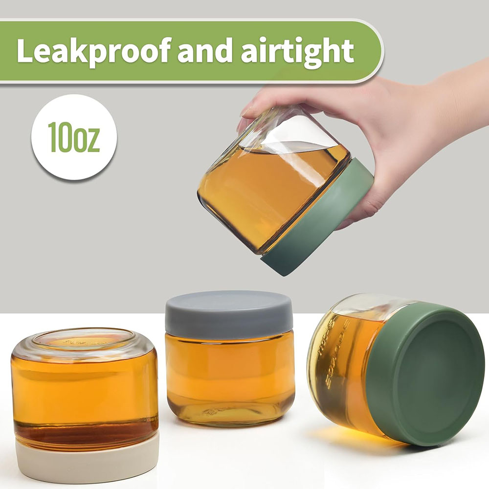 10oz Glass Overnight Oats Jars - Meal Prep Yogurt Cups บทวิจารณ์และราคา