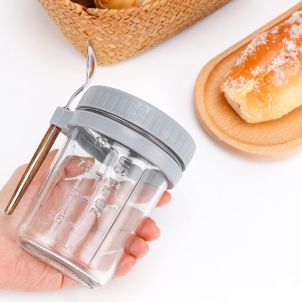 Yogurt Jar 350ml Overnight Oat - Overnight Oat Jar บทวิจารณ์และราคา