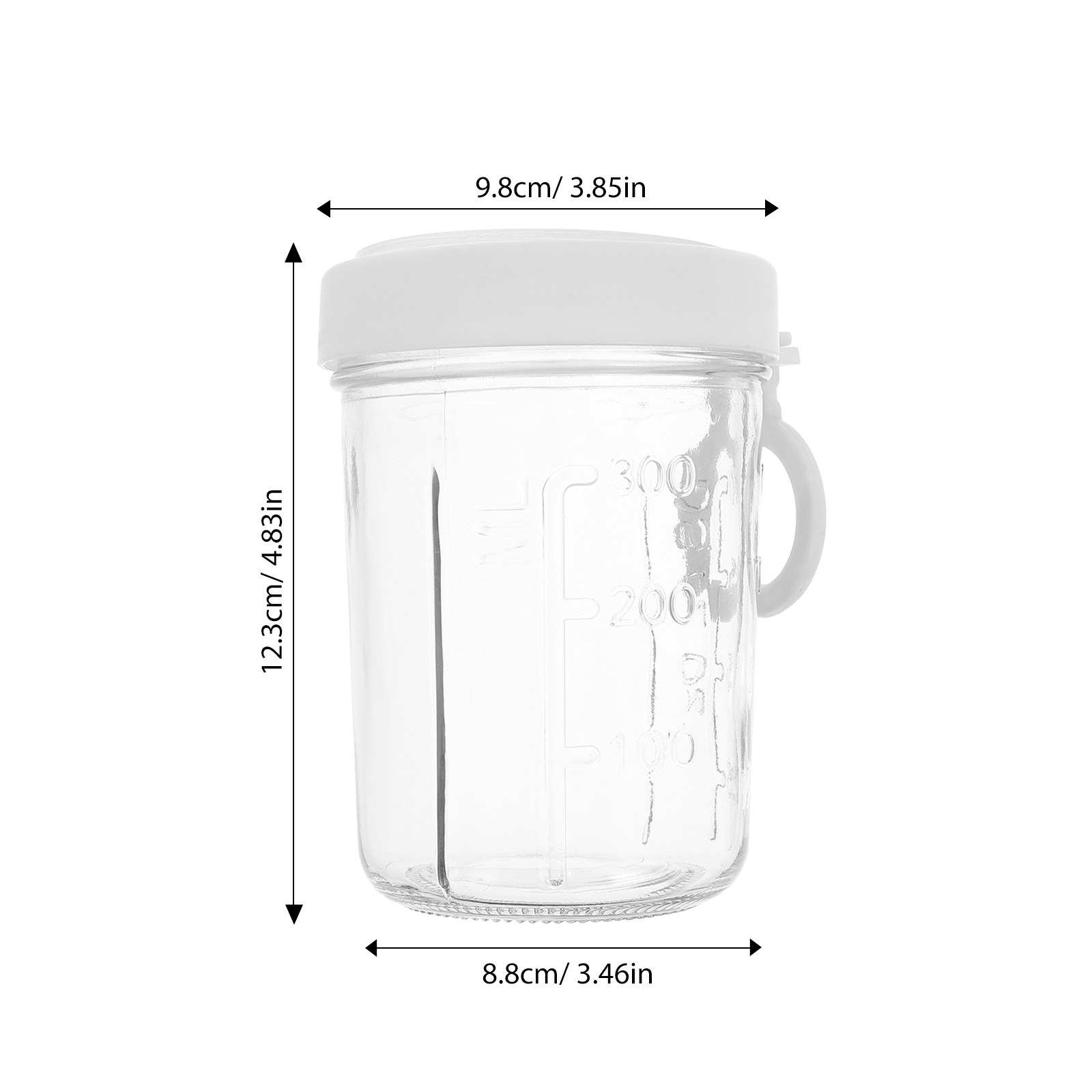 Glass Oatmeal Container 350Ml  - Meal Prep Oatmeal บทวิจารณ์และราคา