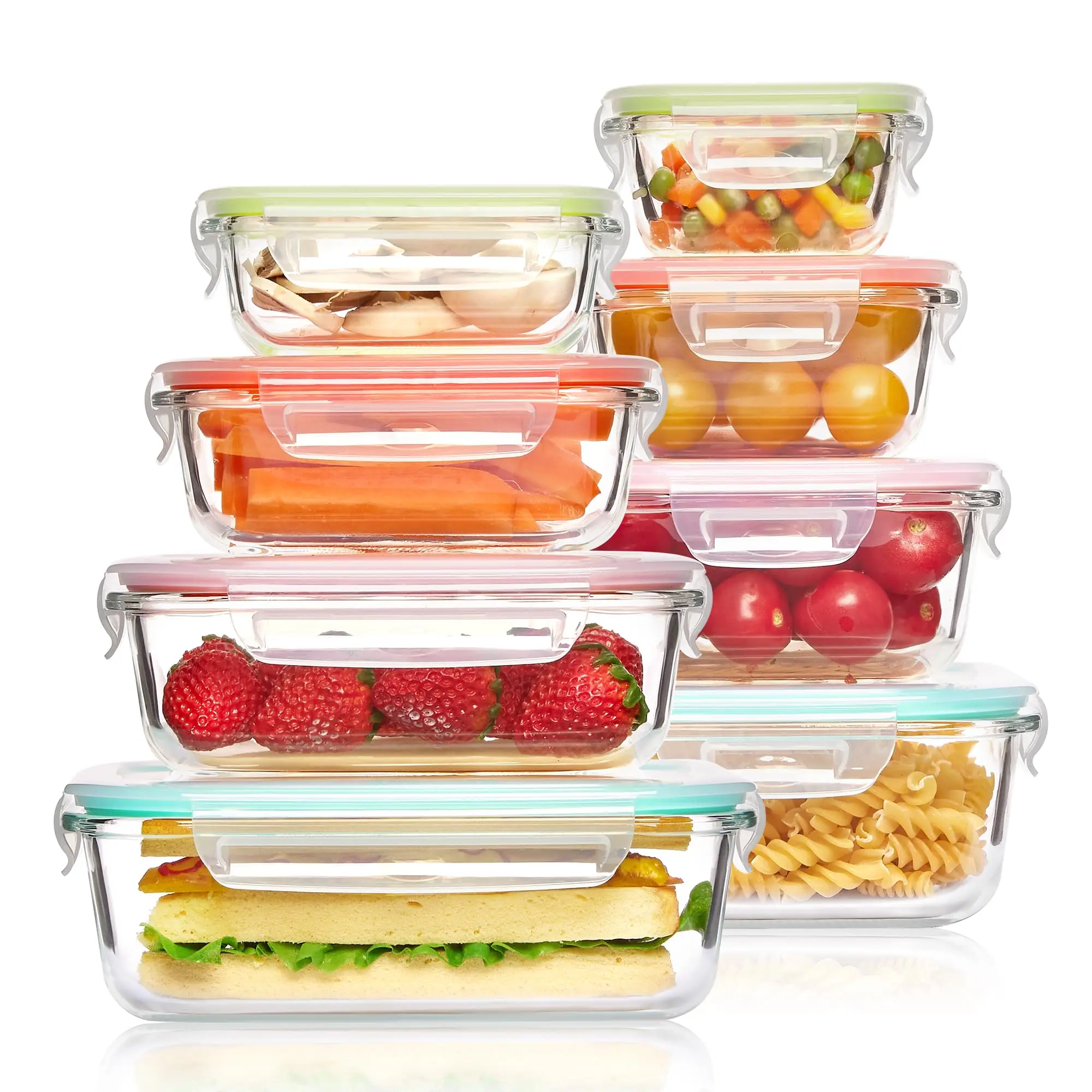 Glass Lunch Box Food Storage C - Meal Prep Gym บทวิจารณ์และราคา