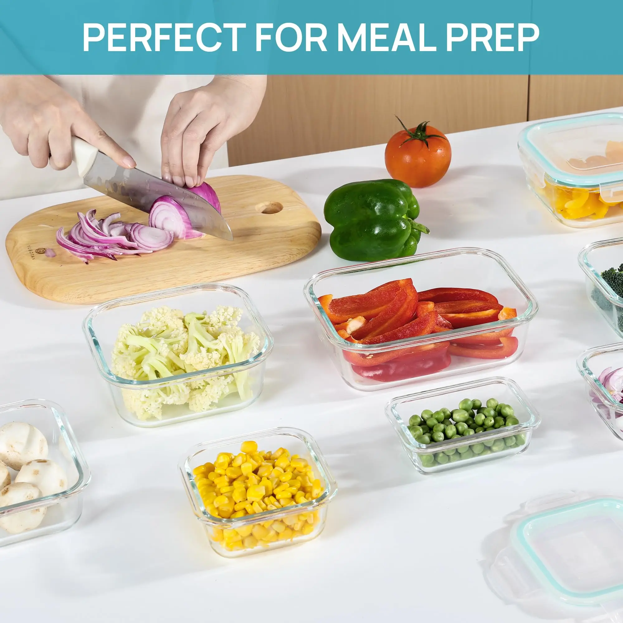 Glass Lunch Box Food Storage C - Meal Prep Gym บทวิจารณ์และราคา