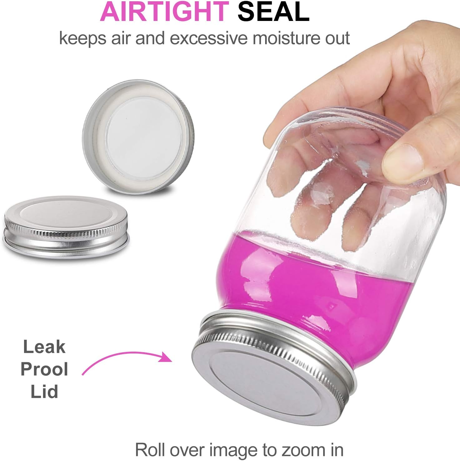 Glass Regular Mouth Mason Jars - Overnight Oat Jar บทวิจารณ์และราคา