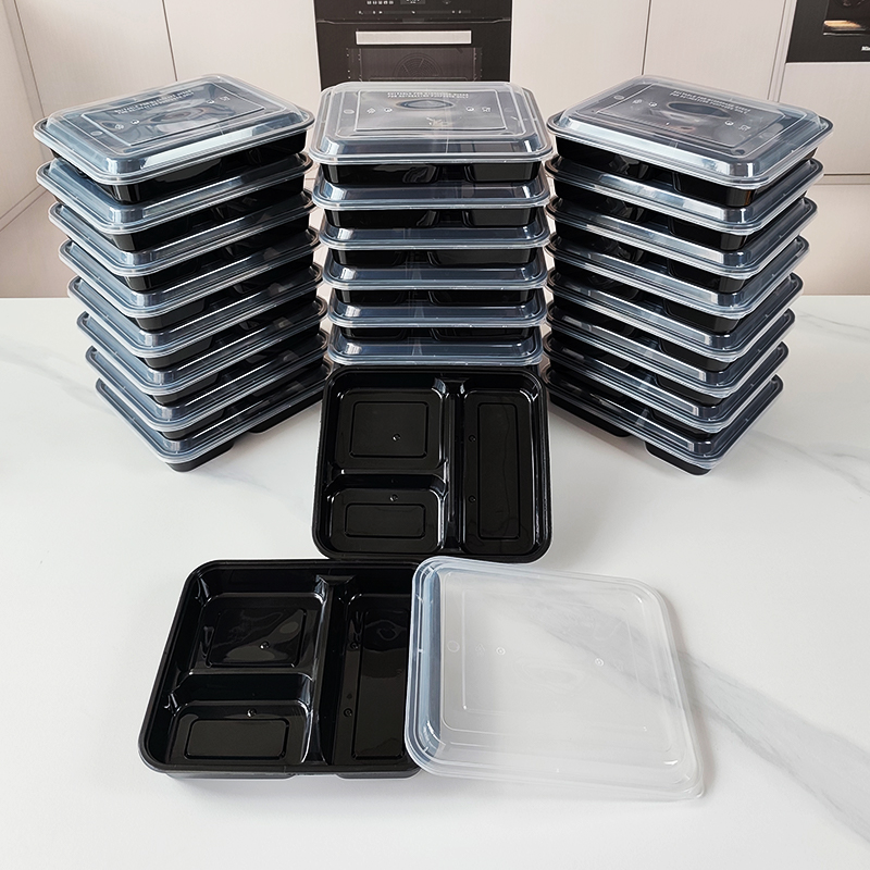 3-Compartment 34 Oz/1000 Ml, 1 - Meal Prep Gym บทวิจารณ์และราคา