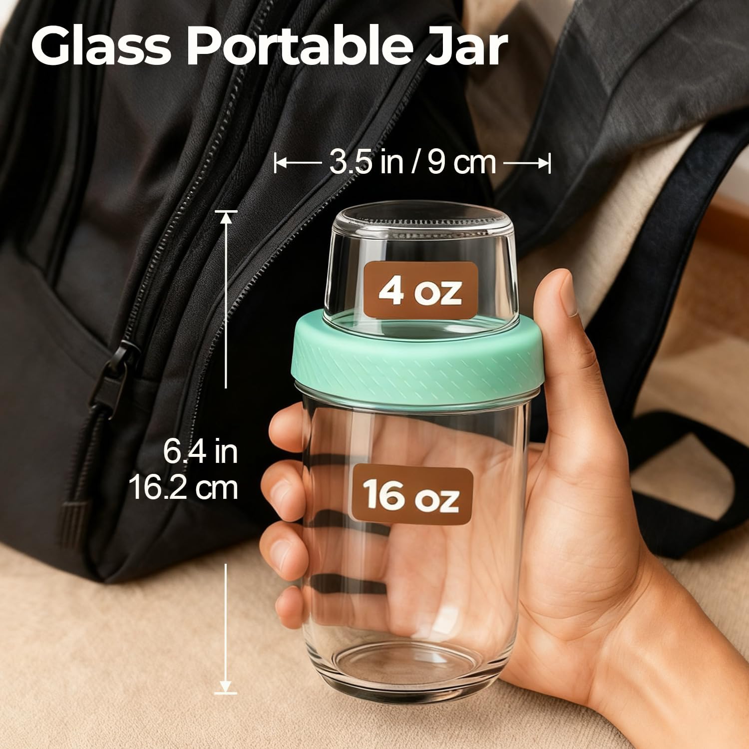 Overnight Oats Containers with - Overnight Oat Jar บทวิจารณ์และราคา