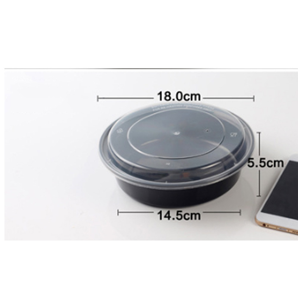 10Pcs Disposable Plastic Food  - Meal Prep No Microwave บทวิจารณ์และราคา